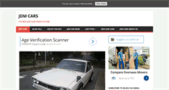 Desktop Screenshot of jdmcars.net